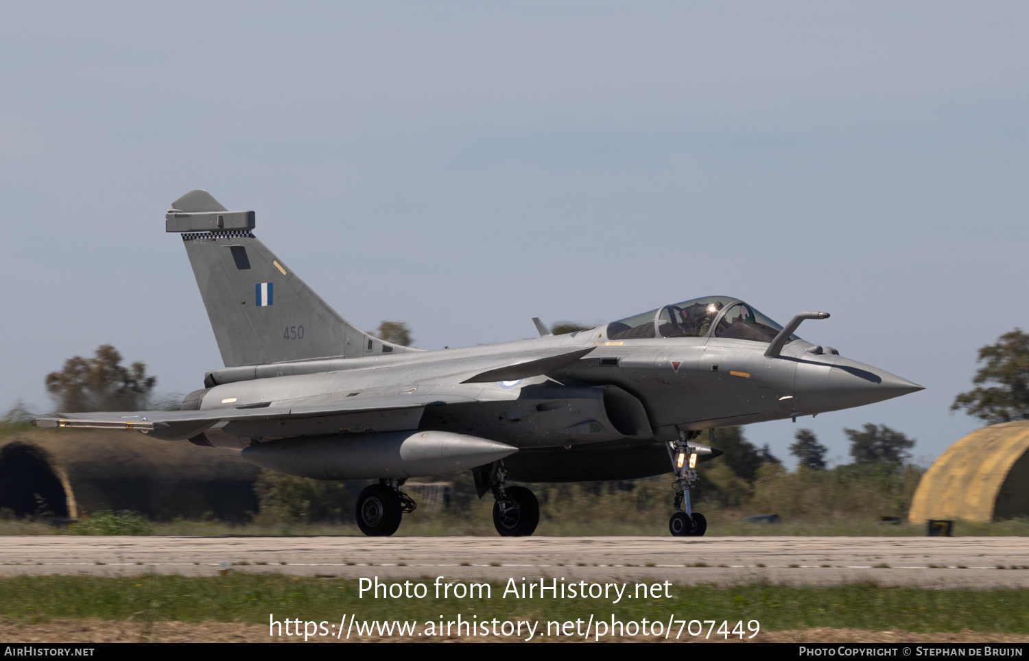 Aircraft Photo of 450 | Dassault Rafale EG | Greece - Air Force | AirHistory.net #707449