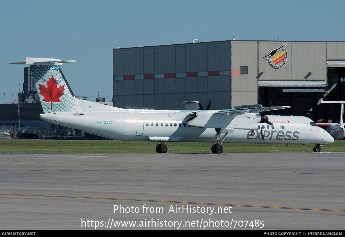 Aircraft Photo of C-GUJZ | Bombardier DHC-8-402 Dash 8 | Air Canada Express | AirHistory.net #707485