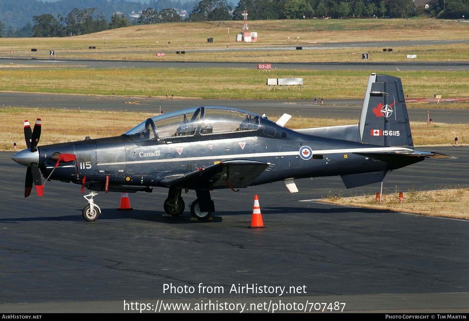 Aircraft Photo of 156115 | Raytheon CT-156 Harvard II | Canada - Air Force | AirHistory.net #707487