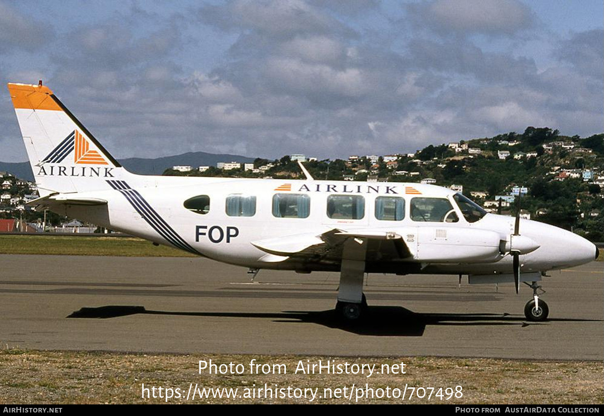 Aircraft Photo of ZK-FOP / FOP | Piper PA-31-350 Navajo Chieftain | Airlink Services | AirHistory.net #707498