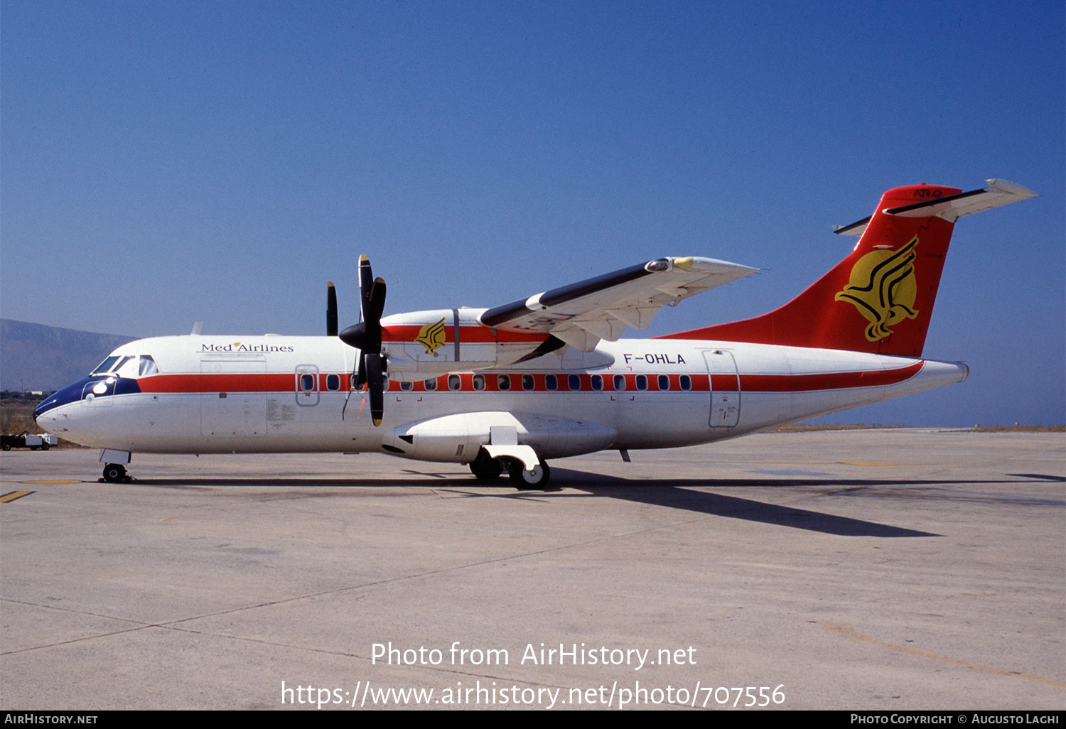 Aircraft Photo of F-OHLA | ATR ATR-42-320 | Med Airlines | AirHistory.net #707556