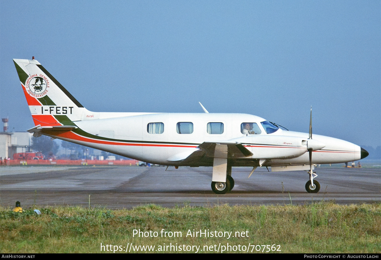 Aircraft Photo of I-FEST | Piper PA-31P Pressurized Navajo | Compagnia Generale Ripreseaeree | AirHistory.net #707562