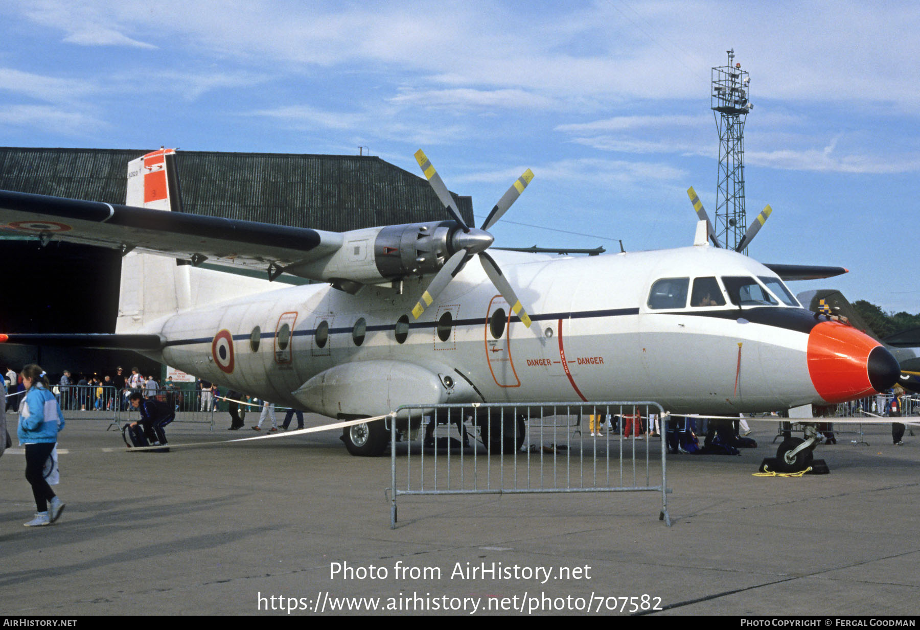 Aircraft Photo of 91 | Aerospatiale N-262D-51 Fregate | France - Air Force | AirHistory.net #707582