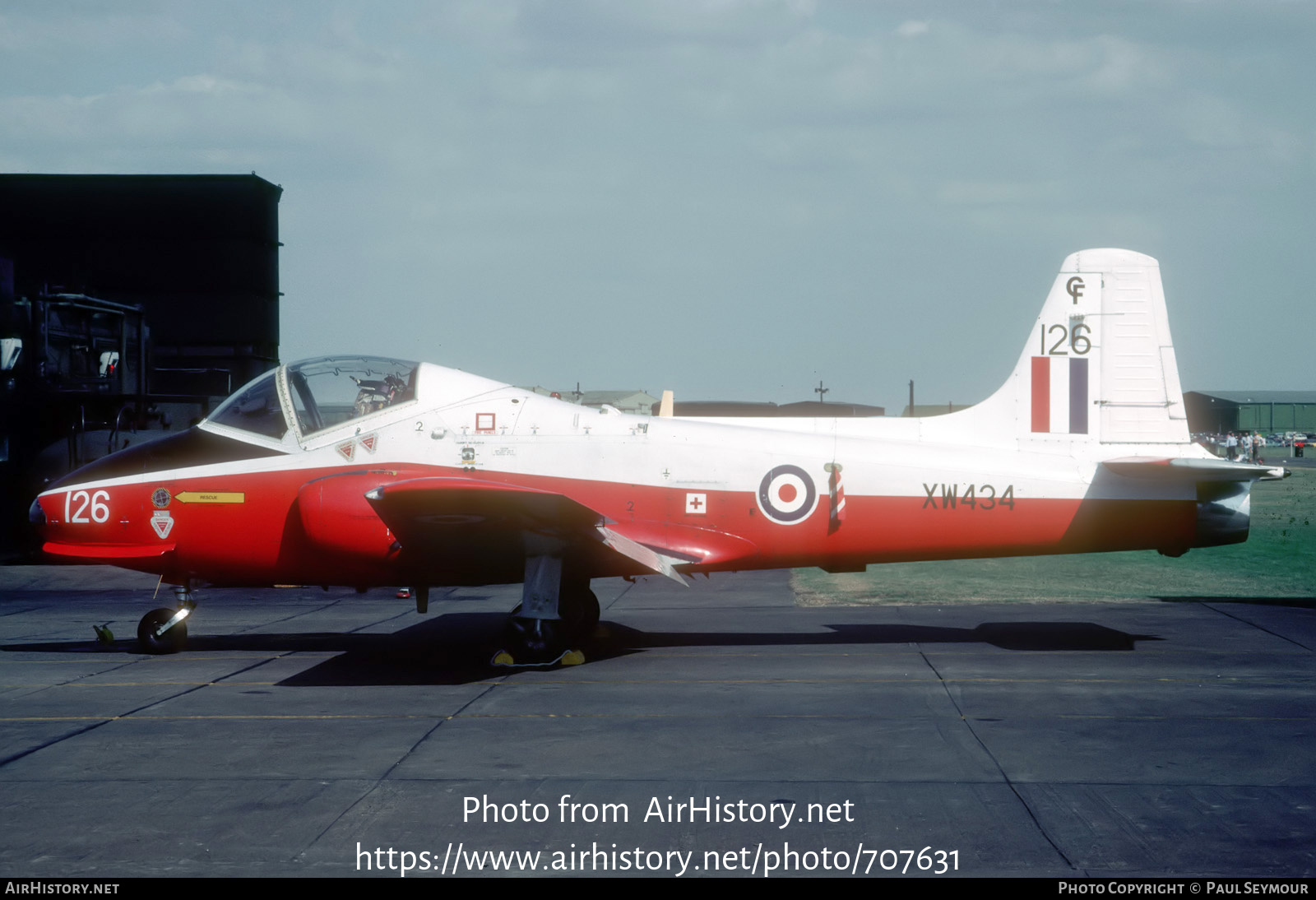 Aircraft Photo of XW434 | BAC 84 Jet Provost T5A | UK - Air Force | AirHistory.net #707631