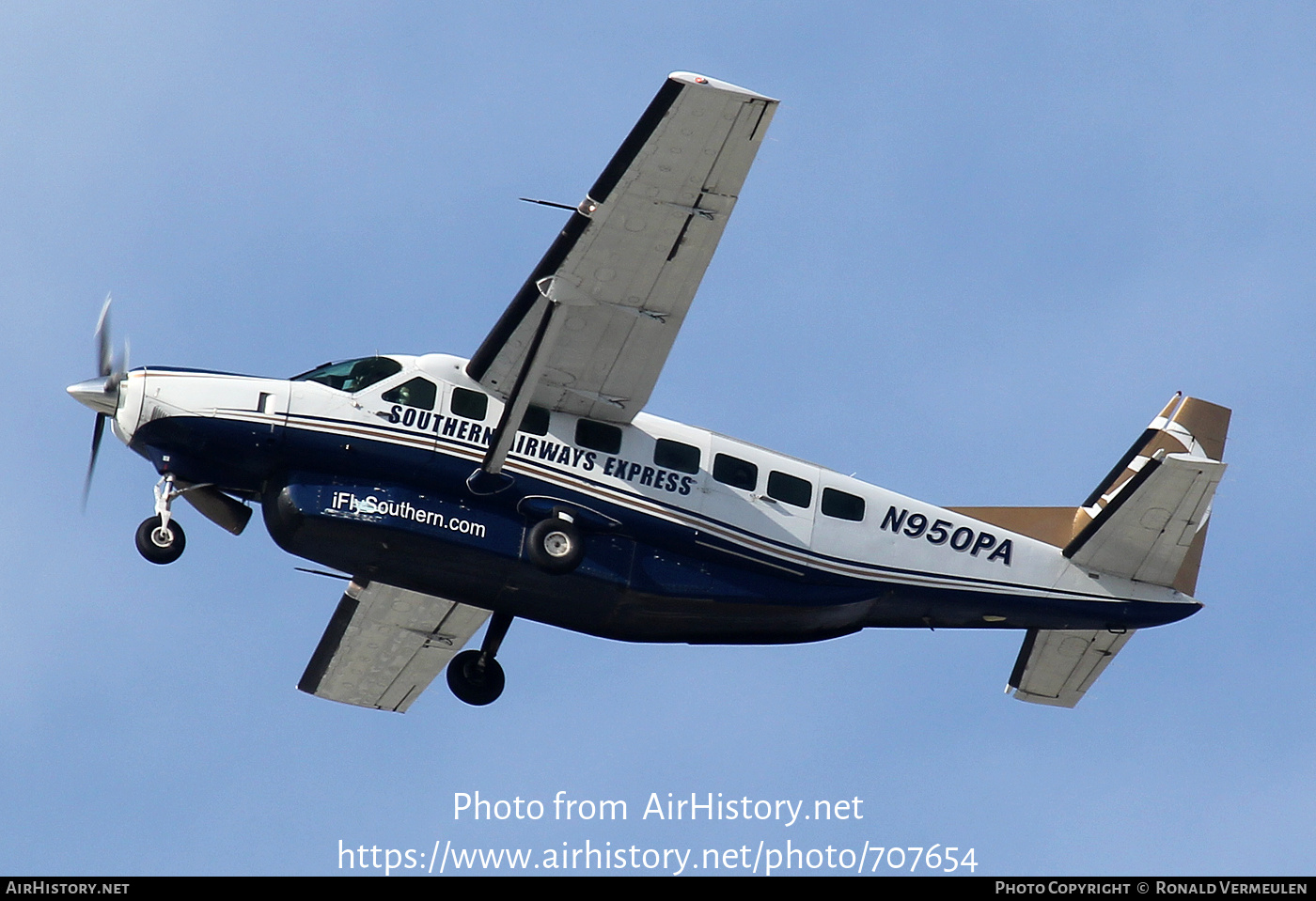 Aircraft Photo of N950PA | Cessna 208B Grand Caravan | Southern Airways Express | AirHistory.net #707654