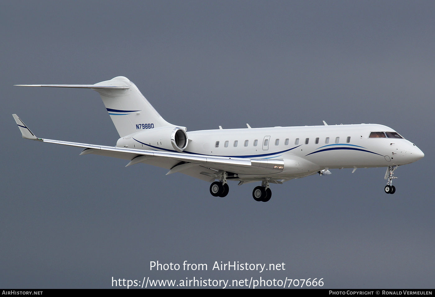 Aircraft Photo of N798BD | Bombardier Global 6000 (BD-700-1A10) | AirHistory.net #707666