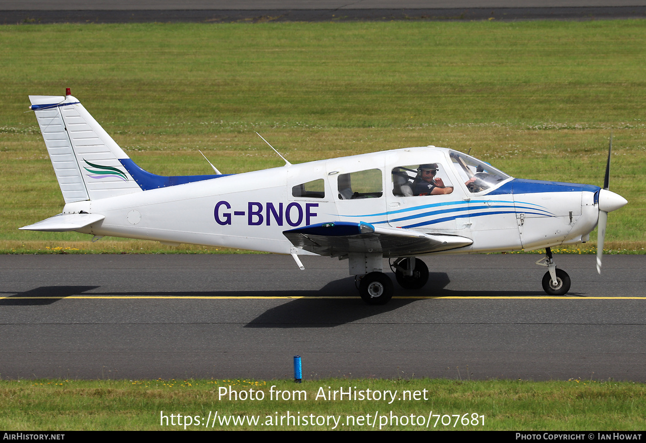 Aircraft Photo of G-BNOF | Piper PA-28-161 Warrior II | AirHistory.net #707681