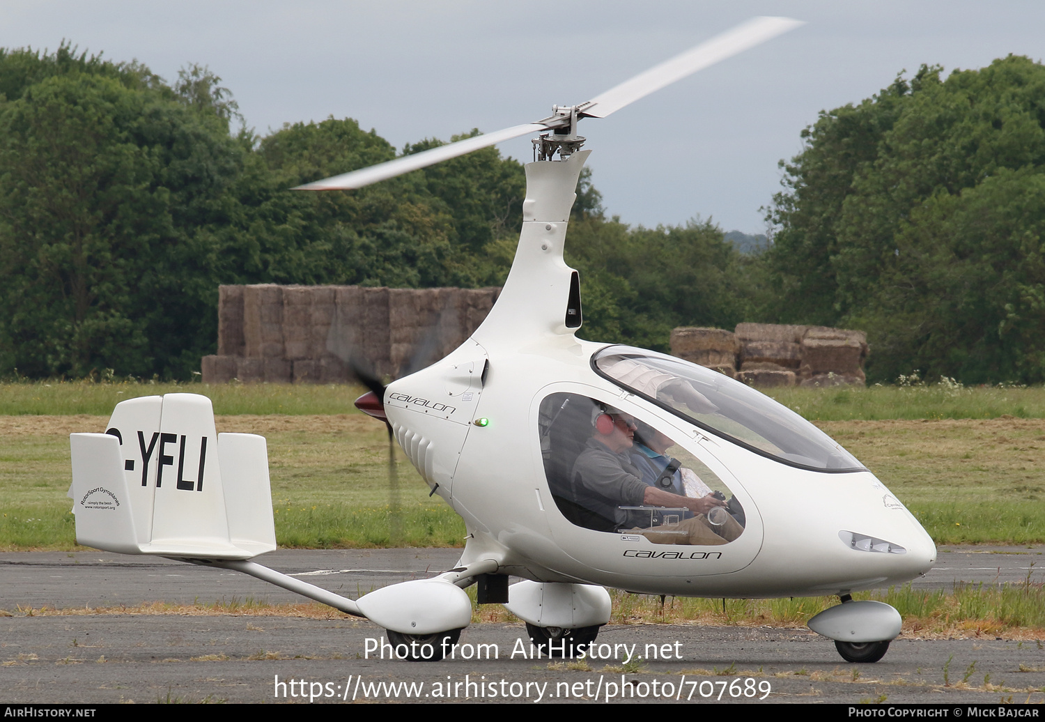 Aircraft Photo of G-YFLI | RotorSport UK Cavalon | AirHistory.net #707689