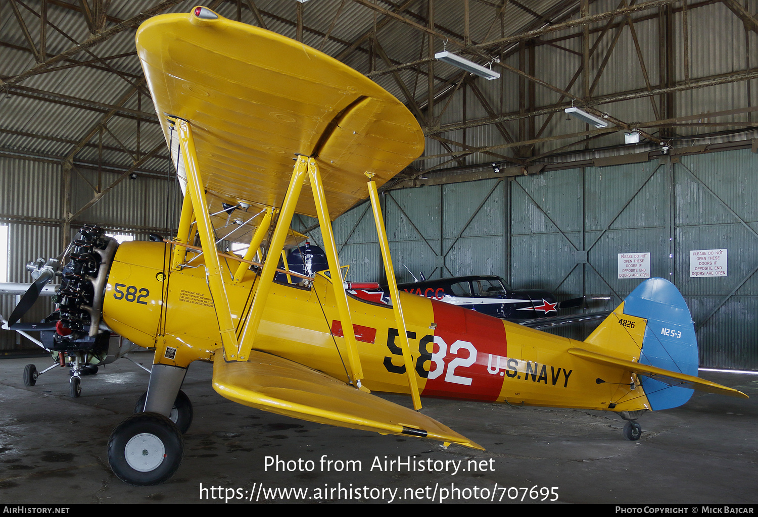 Aircraft Photo of G-CJIN | Boeing A75L300 Stearman | USA - Navy | AirHistory.net #707695