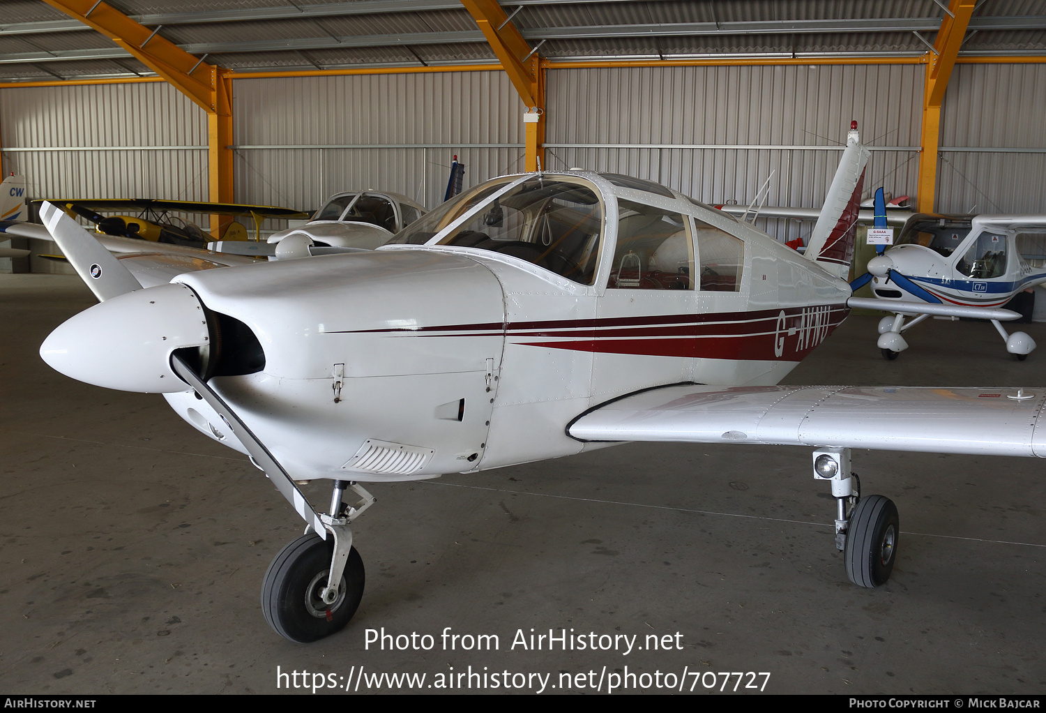 Aircraft Photo of G-AVNU | Piper PA-28-180 Cherokee C | AirHistory.net #707727