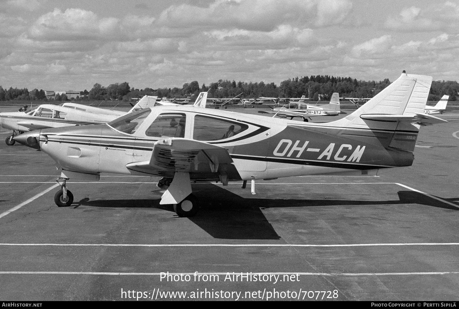 Aircraft Photo of OH-ACM | Rockwell Commander 112A | AirHistory.net #707728