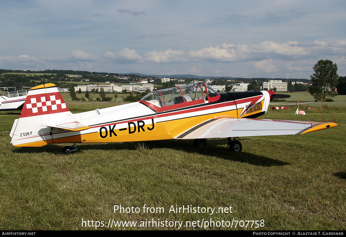 Aircraft Photo of OK-DRJ | Zlin Z-526F Trener Master | AirHistory.net #707758