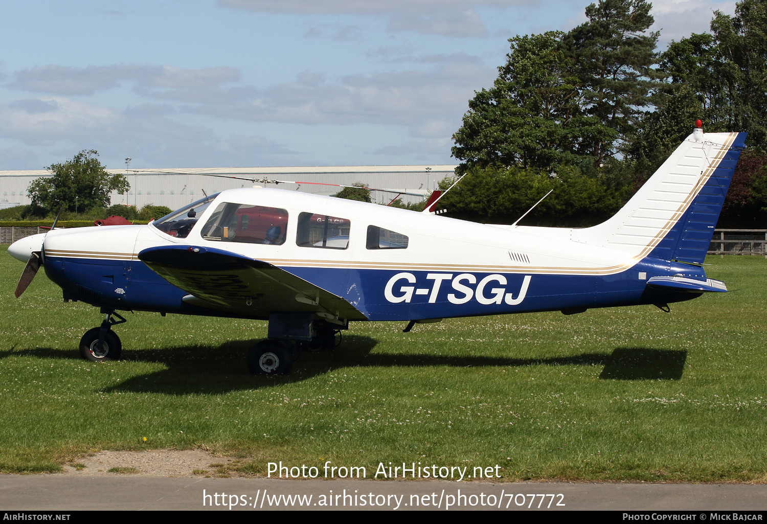 Aircraft Photo of G-TSGJ | Piper PA-28-181 Cherokee Archer II | AirHistory.net #707772