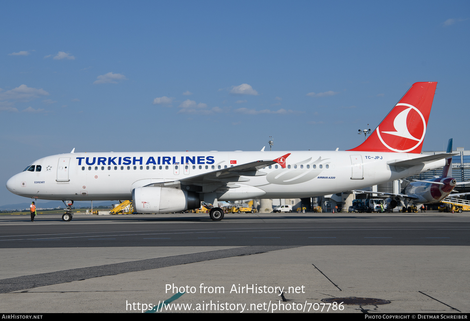 Aircraft Photo of TC-JPJ | Airbus A320-232 | Turkish Airlines | AirHistory.net #707786