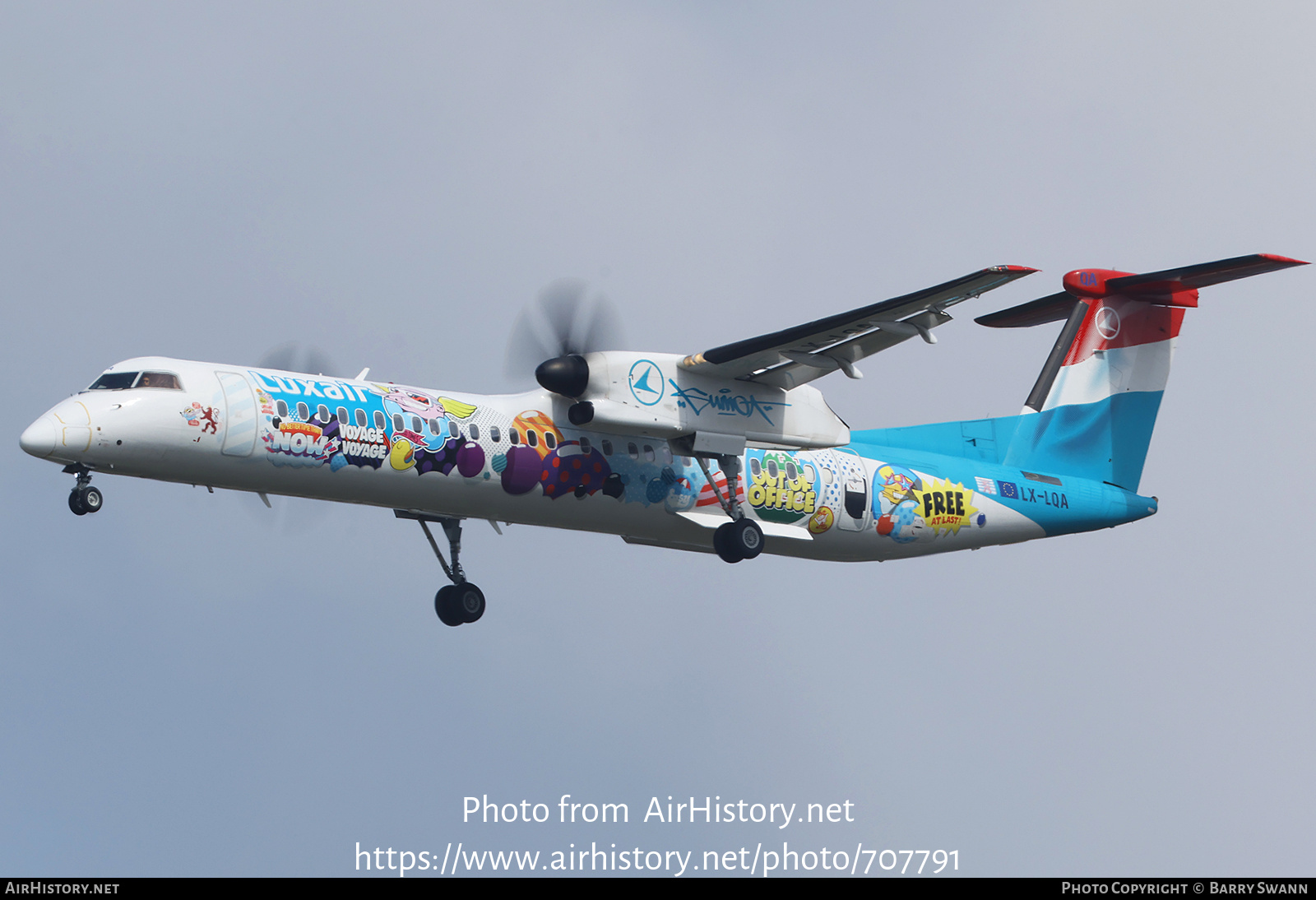 Aircraft Photo of LX-LQA | Bombardier DHC-8-402 Dash 8 | Luxair ...