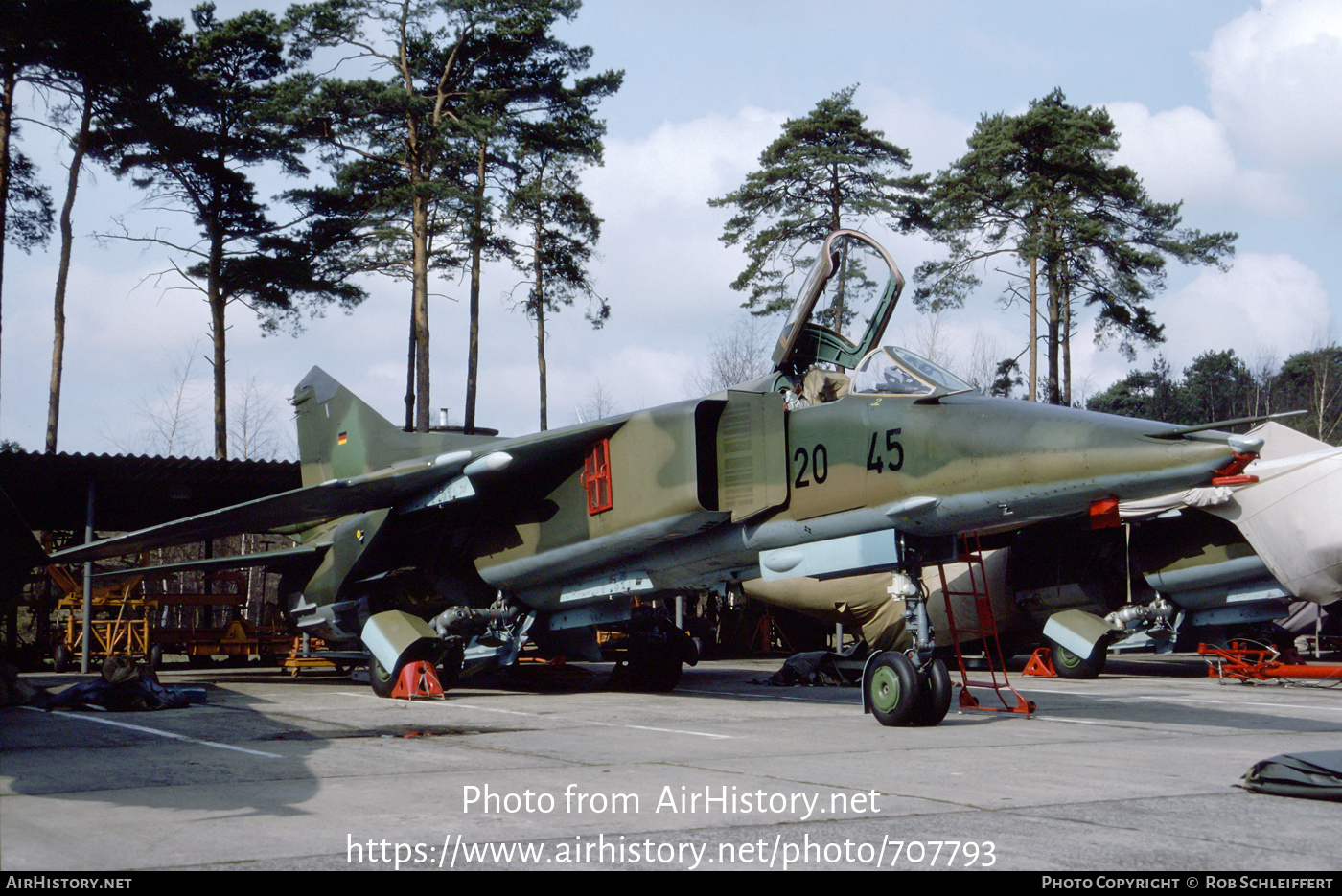 Aircraft Photo of 2045 | Mikoyan-Gurevich MiG-23BN | Germany - Air Force | AirHistory.net #707793