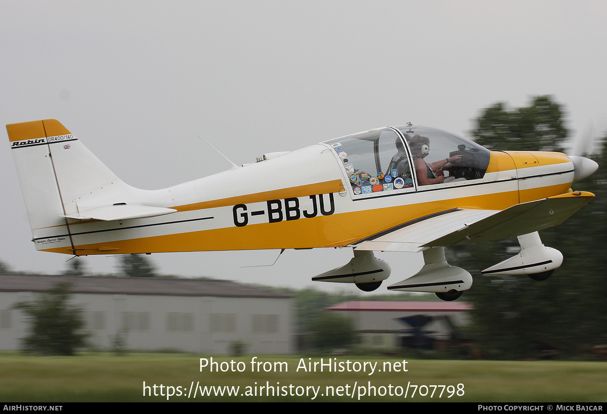 Aircraft Photo of G-BBJU | Robin DR-400-140 Major | AirHistory.net #707798