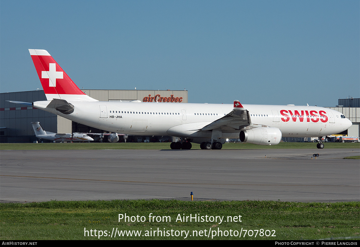 Aircraft Photo of HB-JHA | Airbus A330-343 | Swiss International Air Lines | AirHistory.net #707802