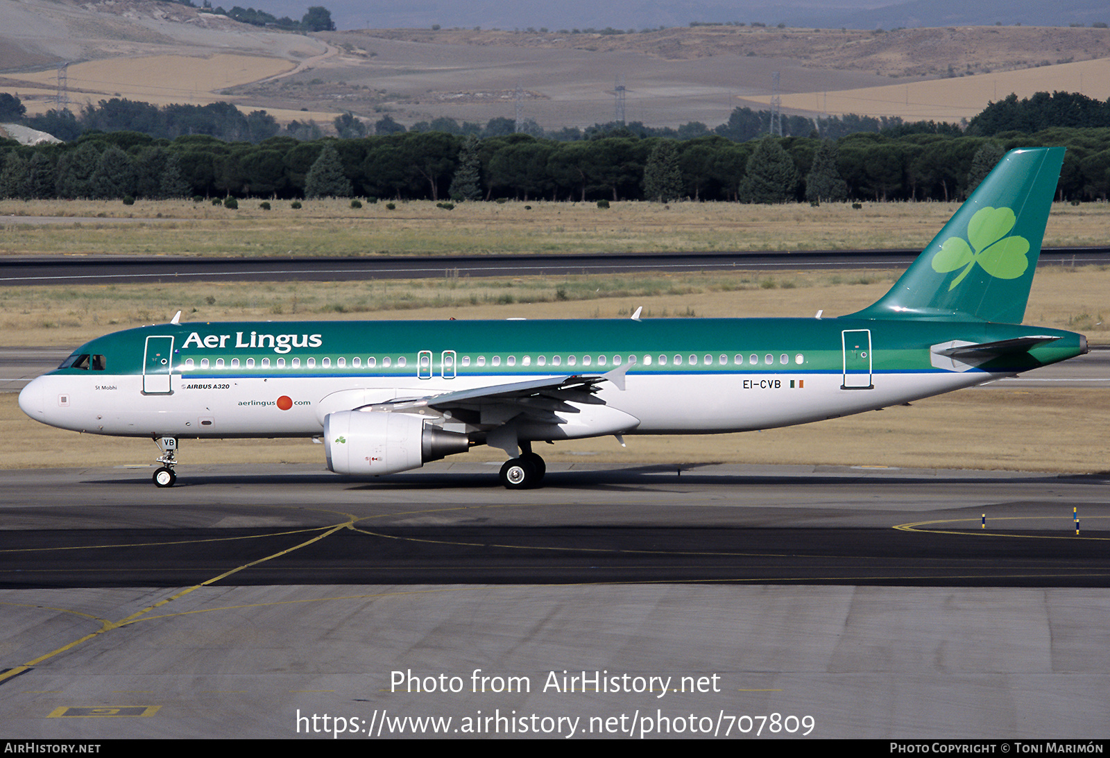 Aircraft Photo of EI-CVB | Airbus A320-214 | Aer Lingus | AirHistory.net #707809