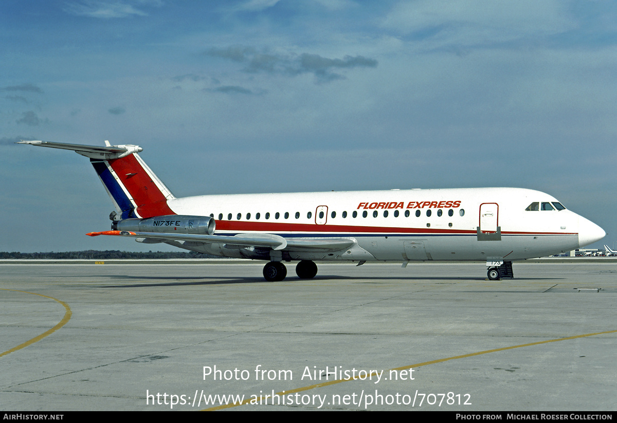 Aircraft Photo of N173FE | BAC 111-401AK One-Eleven | Florida Express | AirHistory.net #707812