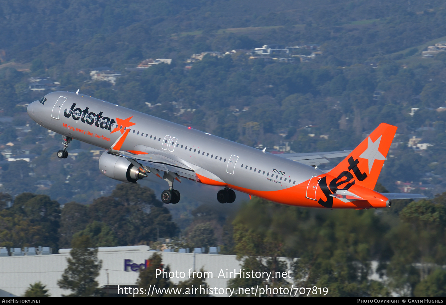 Aircraft Photo of VH-OYD | Airbus A321-251NX | Jetstar Airways | AirHistory.net #707819