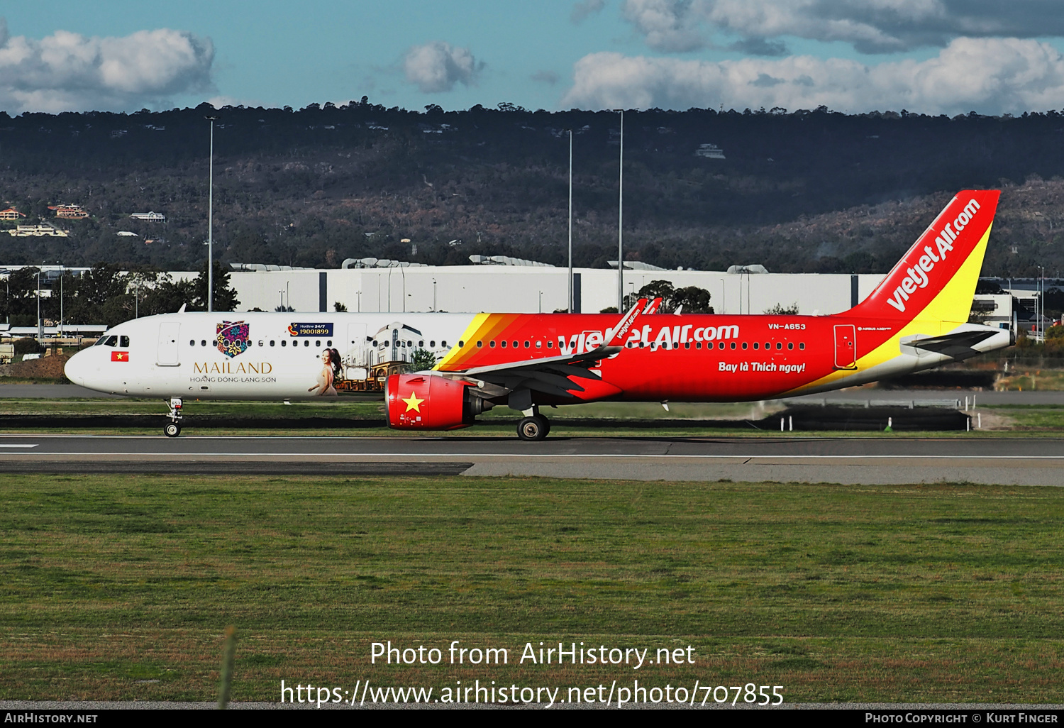 Aircraft Photo of VN-A653 | Airbus A321-271N | VietJet Air | AirHistory.net #707855