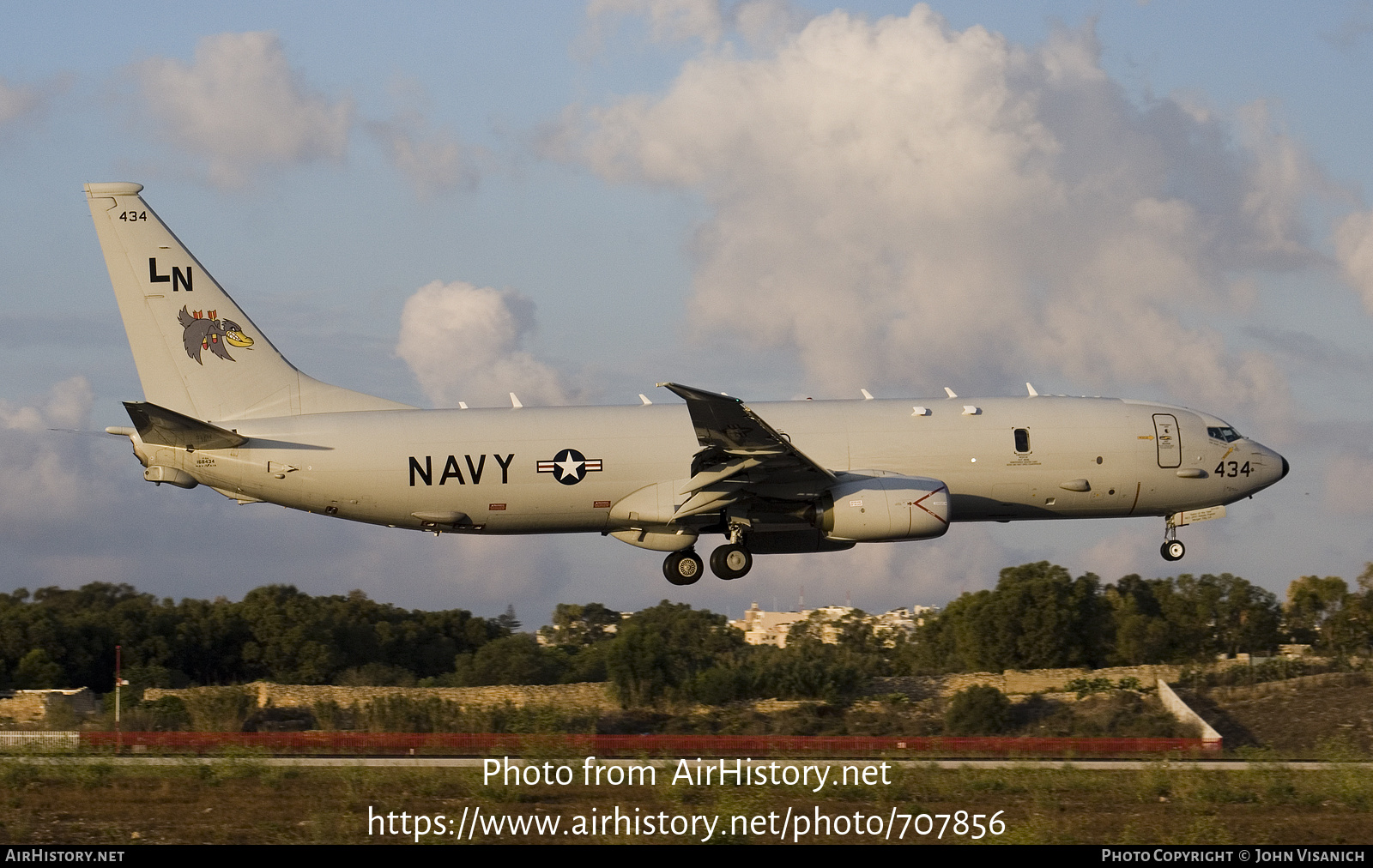 Aircraft Photo of 168434 | Boeing P-8A Poseidon | USA - Navy | AirHistory.net #707856