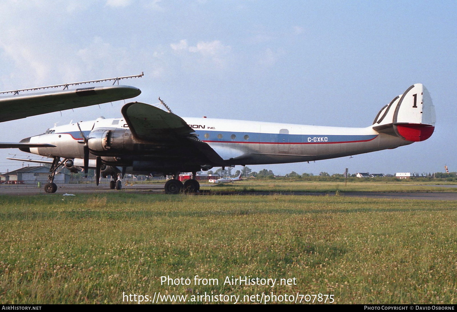 Aircraft Photo of C-GXKO | Lockheed C-121A Constellation | Conifair ...