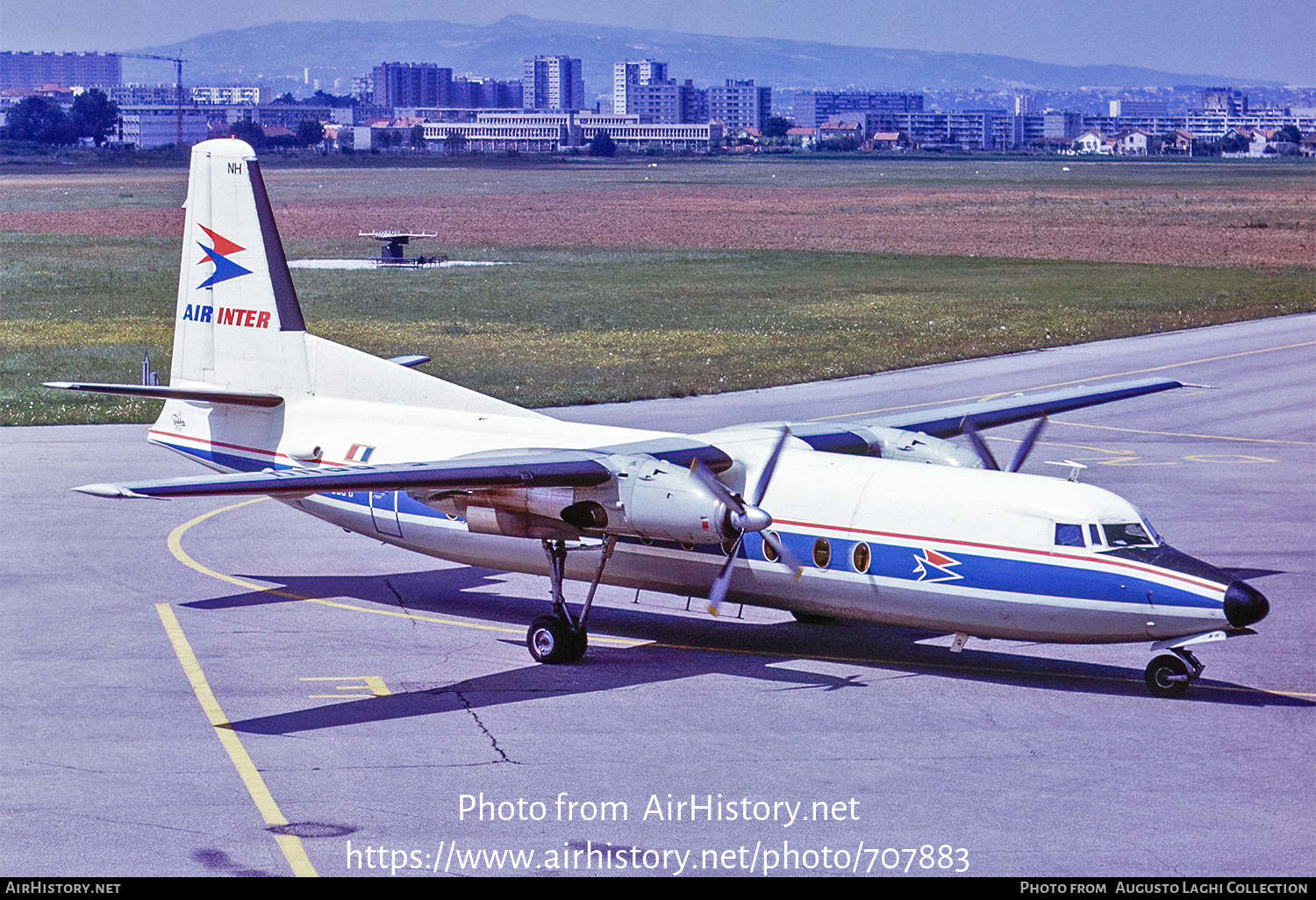 Aircraft Photo of F-BPNH | Fokker F27-500 Friendship | Air Inter | AirHistory.net #707883