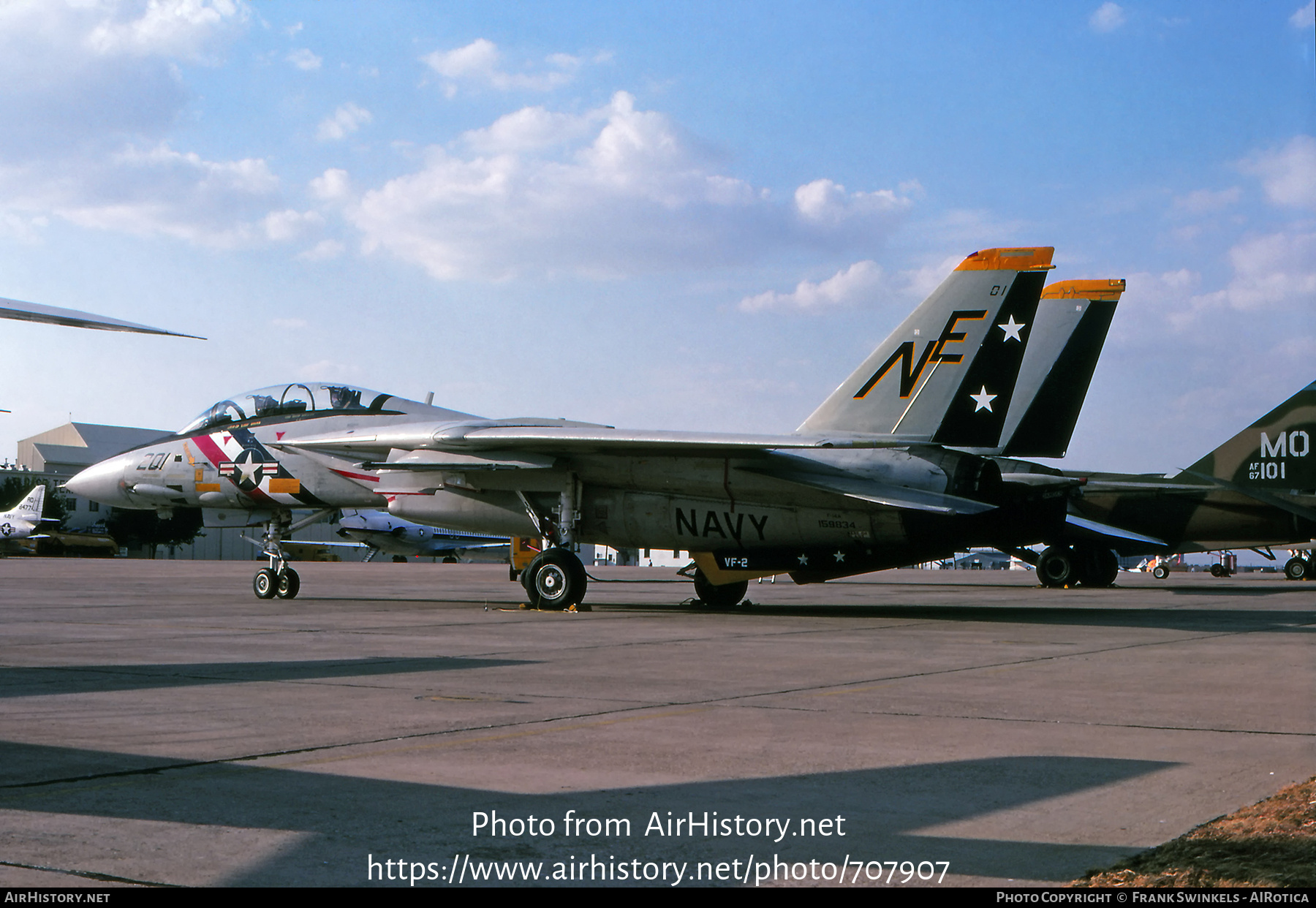 Aircraft Photo of 159834 | Grumman F-14A Tomcat | USA - Navy | AirHistory.net #707907