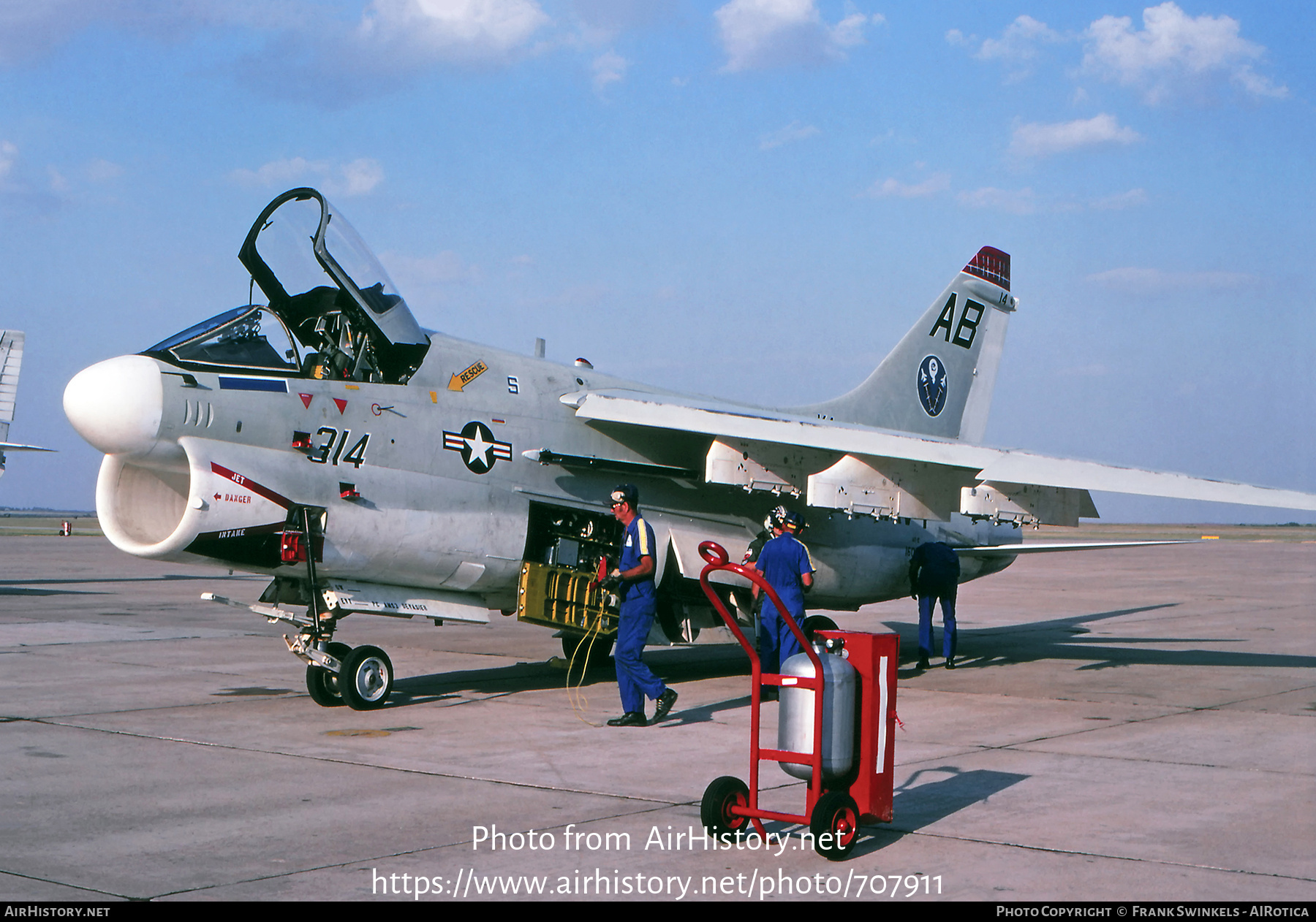 Aircraft Photo of 160615 | Vought A-7E Corsair II | USA - Navy | AirHistory.net #707911