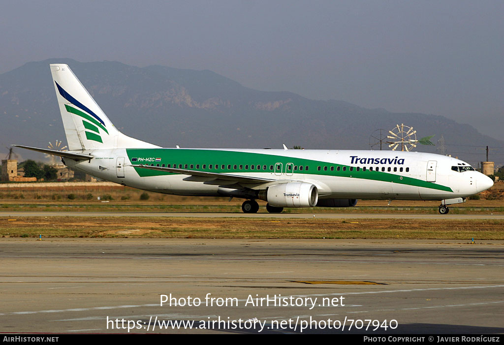 Aircraft Photo of PH-HZC | Boeing 737-8K2 | Transavia | AirHistory.net #707940