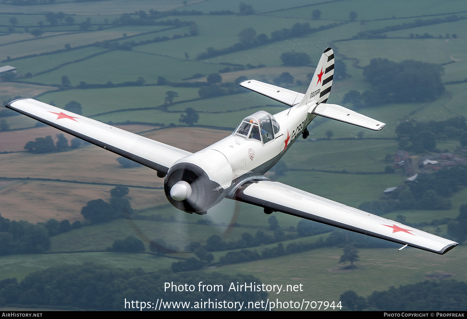 Aircraft Photo of G-CBPM | Yakovlev Yak-50 | Soviet Union - DOSAAF | AirHistory.net #707944