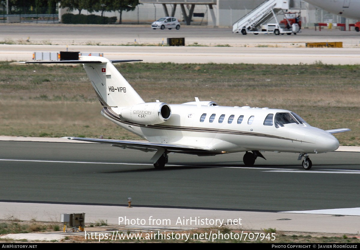 Aircraft Photo of HB-VPB | Cessna 525A CitationJet CJ2+ | AirHistory.net #707945