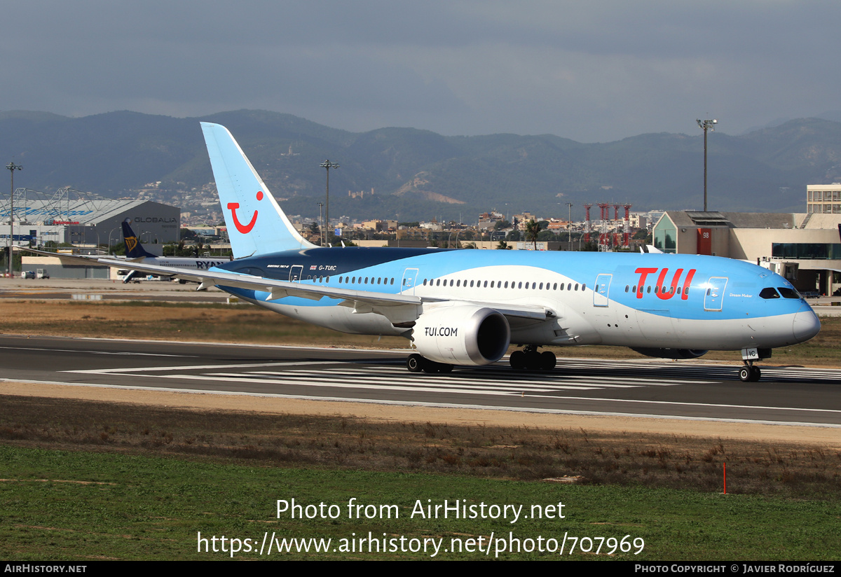 Aircraft Photo of G-TUIC | Boeing 787-8 Dreamliner | TUI | AirHistory.net #707969