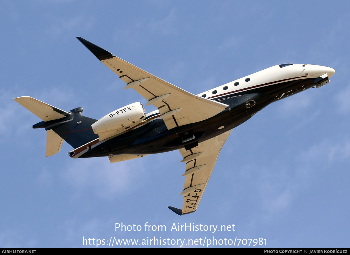 Aircraft Photo of G-FTFX | Embraer EMB-550 Praetor 600 | AirHistory.net #707981