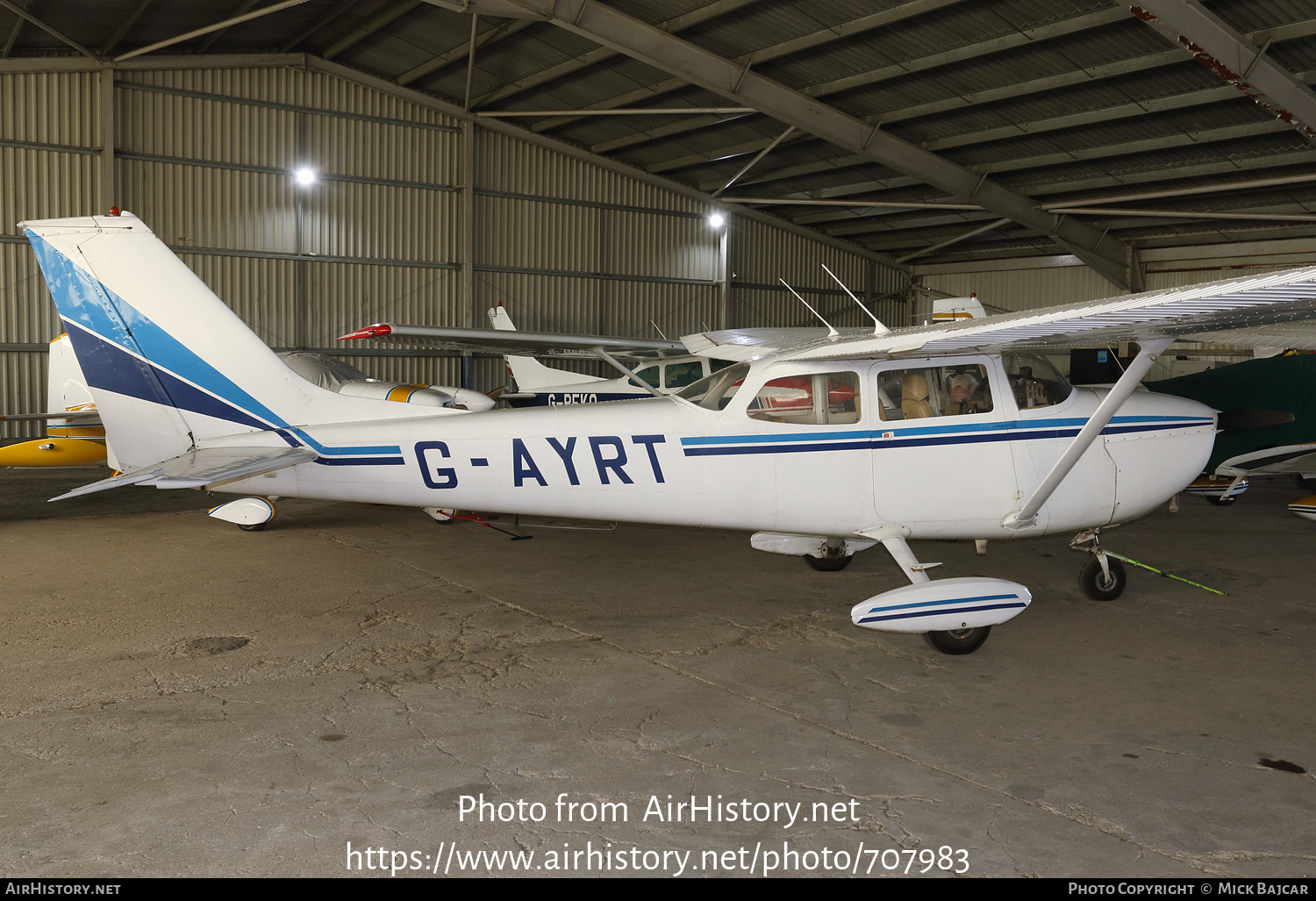 Aircraft Photo of G-AYRT | Reims F172K | AirHistory.net #707983