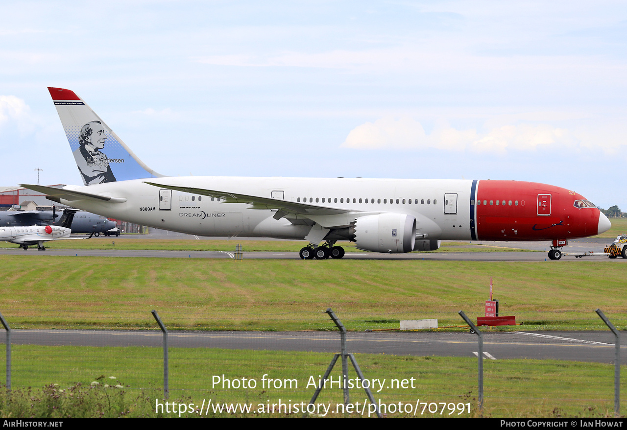 Aircraft Photo of N800AV | Boeing 787-8 Dreamliner | AirHistory.net #707991