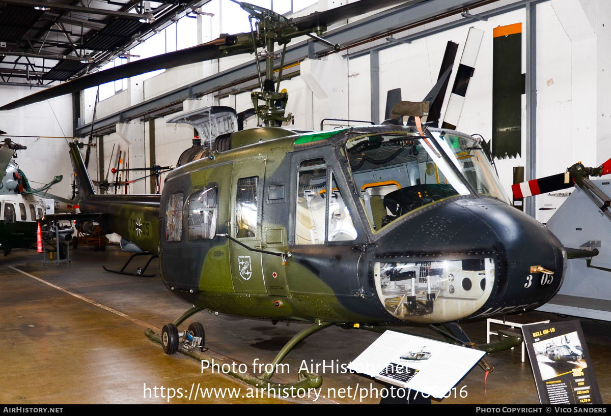 Aircraft Photo of 7305 | Bell UH-1D Iroquois | Germany - Army | AirHistory.net #708016