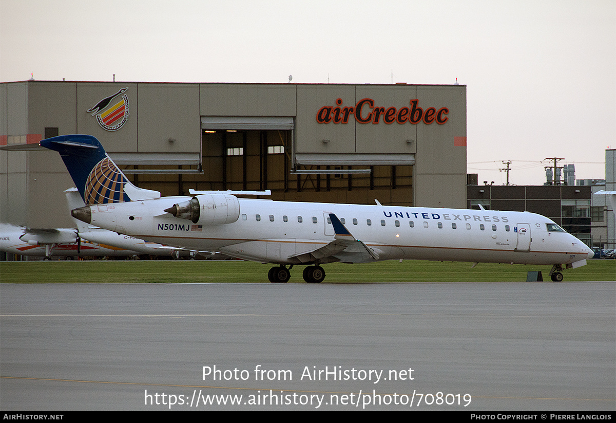 Aircraft Photo of N501MJ | Bombardier CRJ-550 (CL-600-2C11) | United Express | AirHistory.net #708019