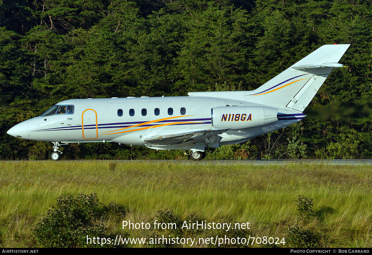 Aircraft Photo of N118GA | British Aerospace BAe-125-800A | AirHistory.net #708024