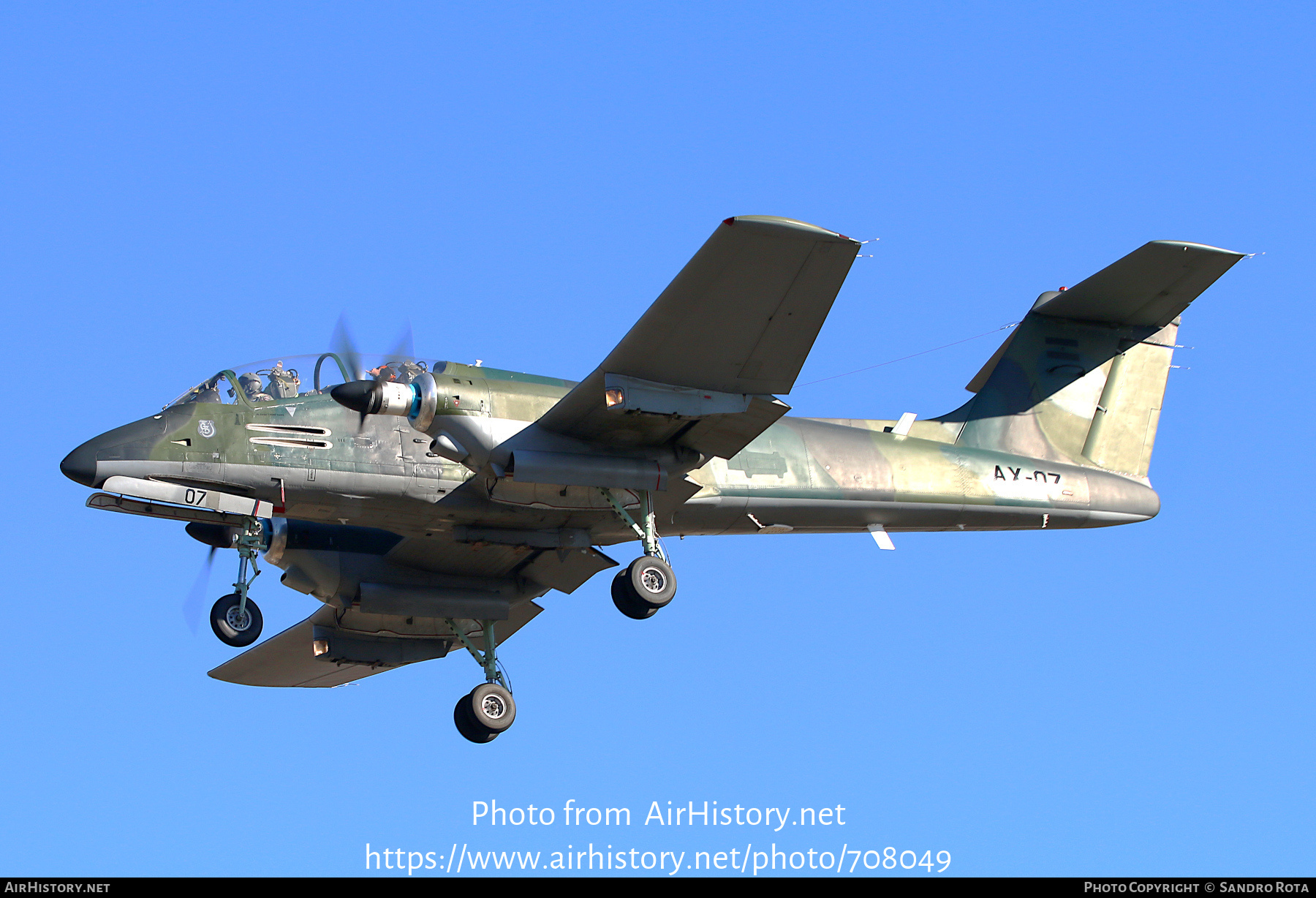 Aircraft Photo of AX-07 | FMA IA-58E Pucara | Argentina - Air Force | AirHistory.net #708049