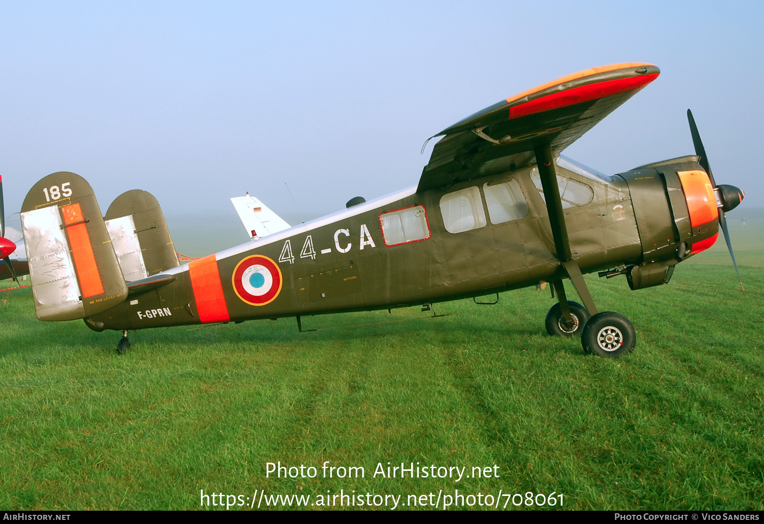 Aircraft Photo of F-GPRN / 185 | Max Holste MH.1521C-1 Broussard | France - Air Force | AirHistory.net #708061