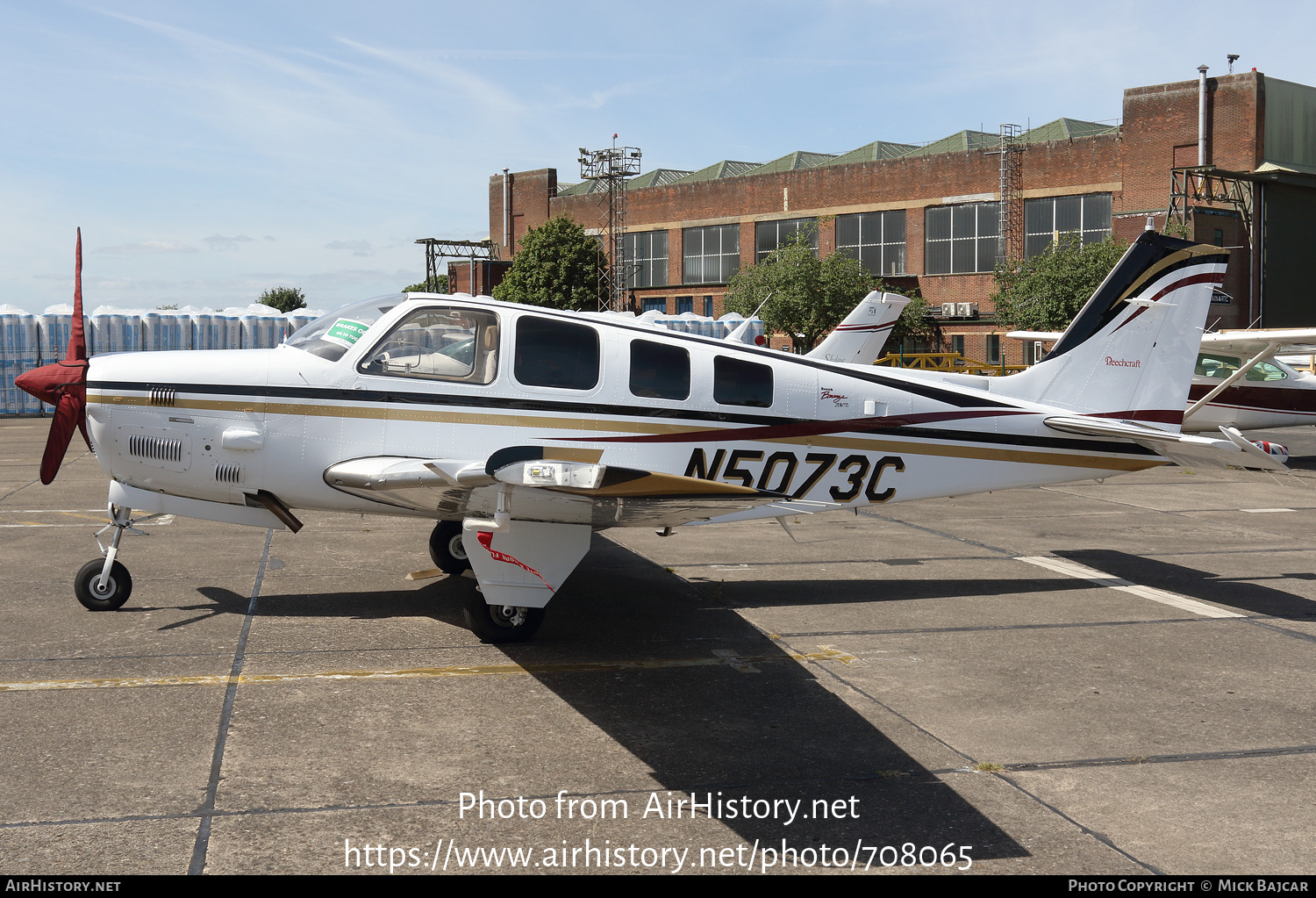 Aircraft Photo of N5073C | Raytheon B36TC Bonanza | AirHistory.net #708065