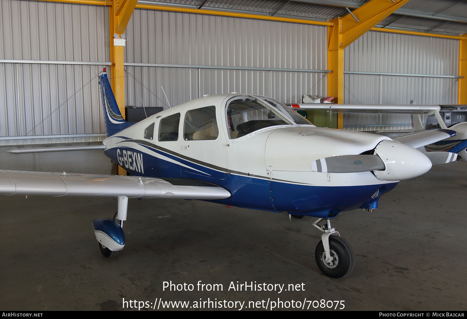 Aircraft Photo of G-BEXW | Piper PA-28-181 Cherokee Archer II | AirHistory.net #708075