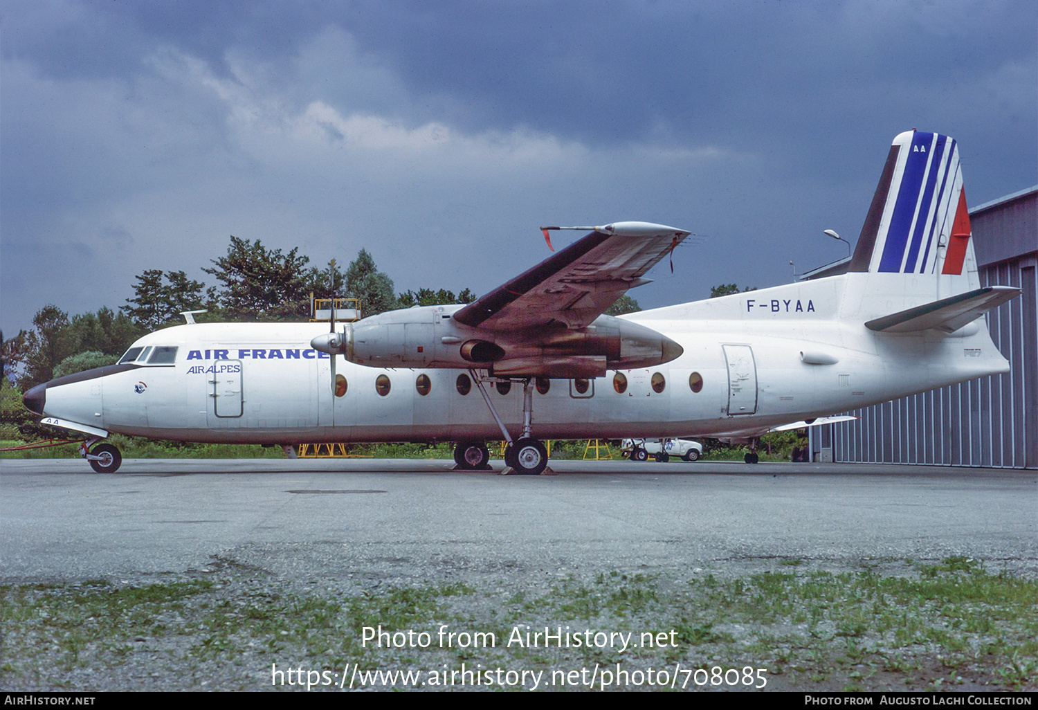 Aircraft Photo of F-BYAA | Fokker F27-400 Friendship | Air France | AirHistory.net #708085