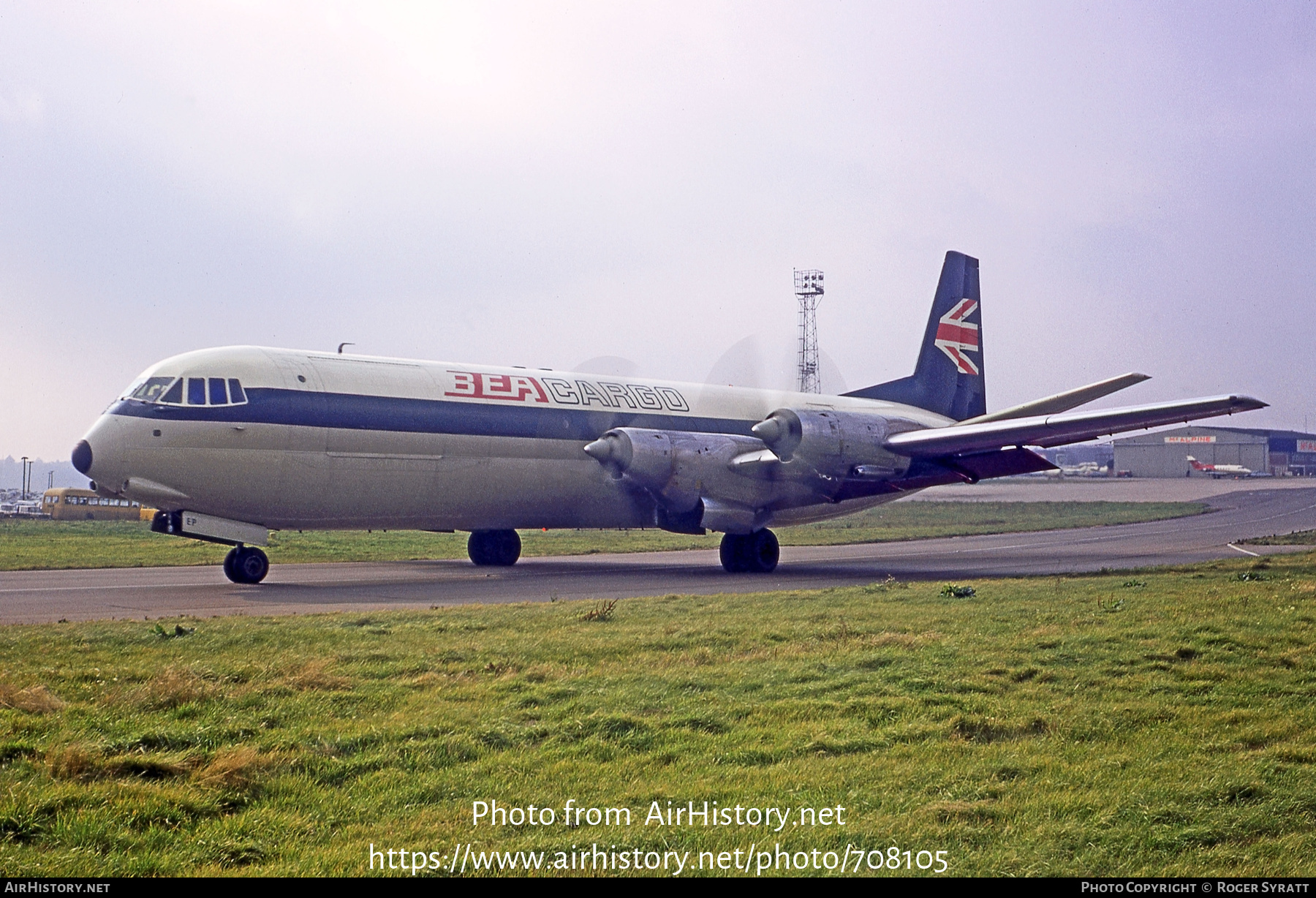 Aircraft Photo of G-APEP | Vickers 953C Merchantman | BEA Cargo - British European Airways | AirHistory.net #708105