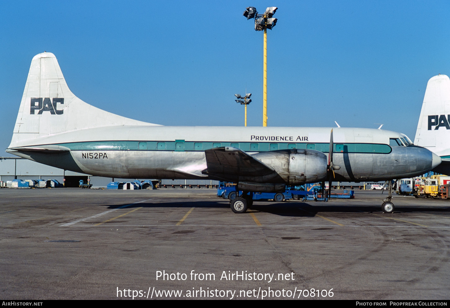 Aircraft Photo of N152PA | Convair T-29B | Providence Airline - PAC - Providence Air Charter | AirHistory.net #708106