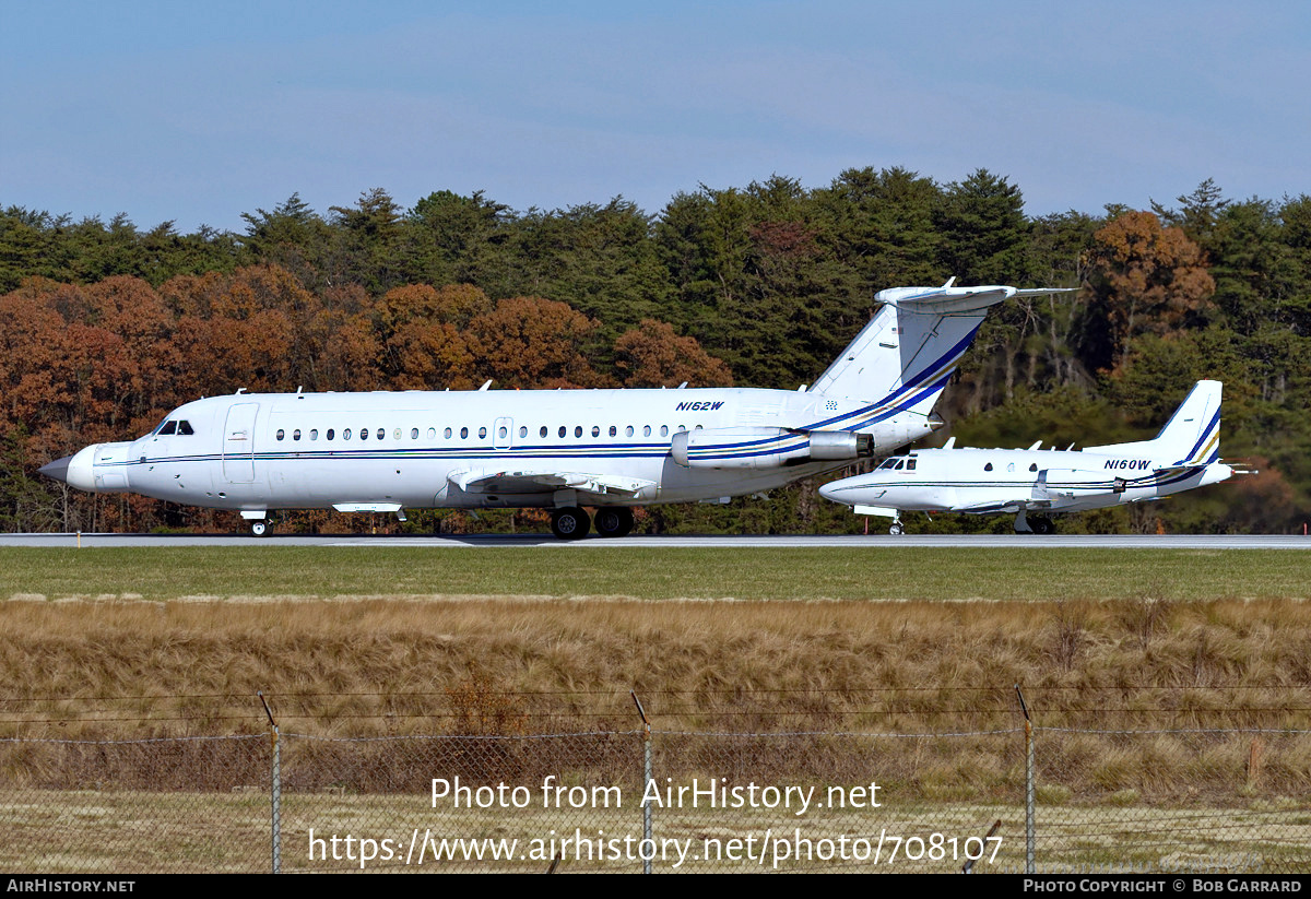 Aircraft Photo of N162W | BAC 111-401AK One-Eleven | Northrop Grumman | AirHistory.net #708107