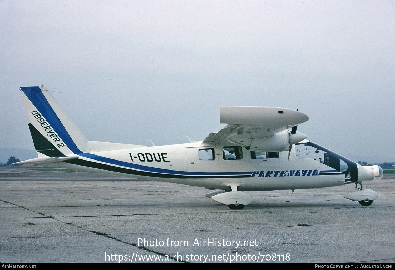 Aircraft Photo of I-ODUE | Vulcanair P-68 Observer 2 | Partenavia | AirHistory.net #708118